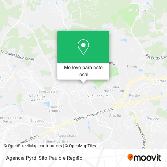 Agencia Pyrd mapa