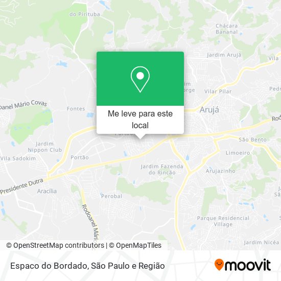 Espaco do Bordado mapa