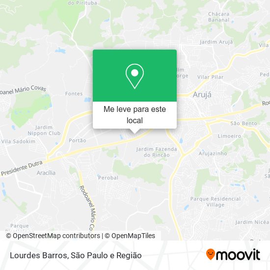 Lourdes Barros mapa