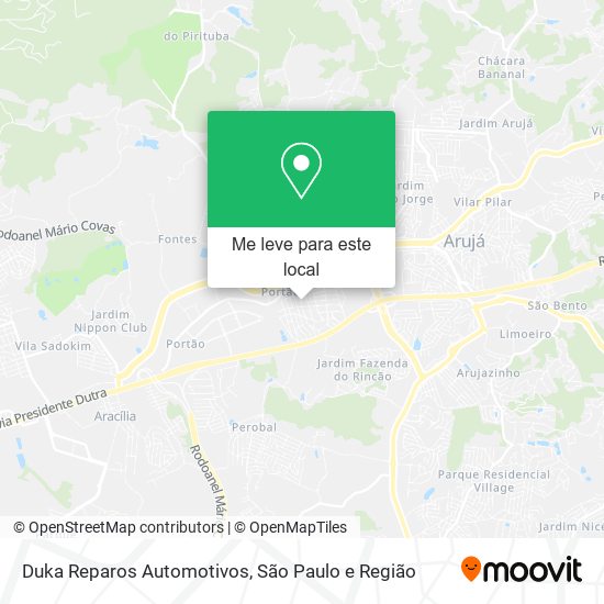 Duka Reparos Automotivos mapa