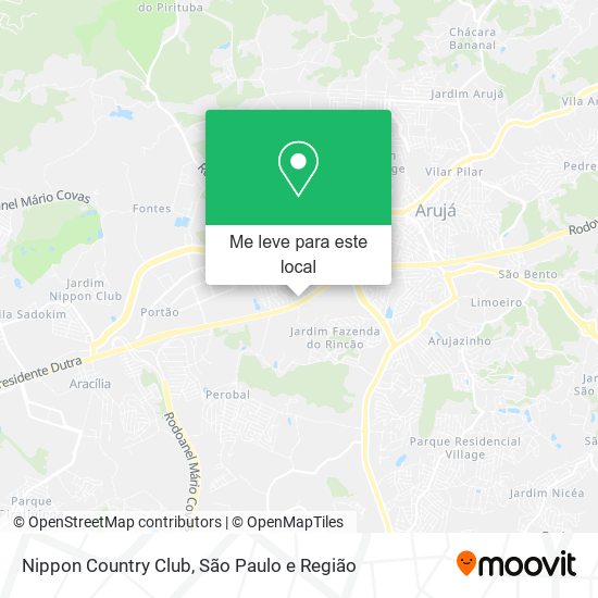 Nippon Country Club mapa