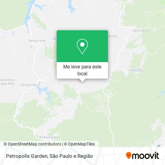 Petropolis Garden mapa