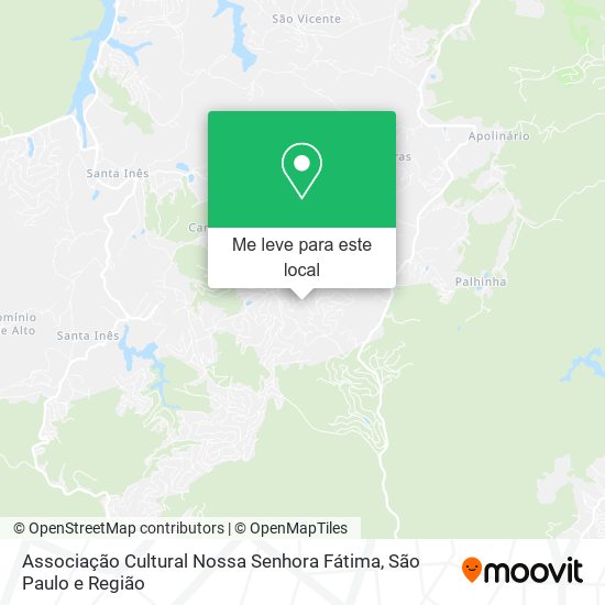 Associação Cultural Nossa Senhora Fátima mapa