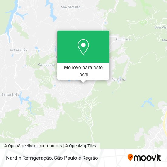 Nardin Refrigeração mapa