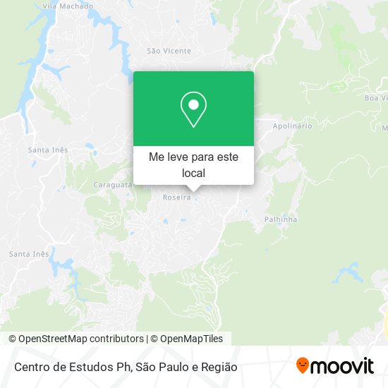 Centro de Estudos Ph mapa