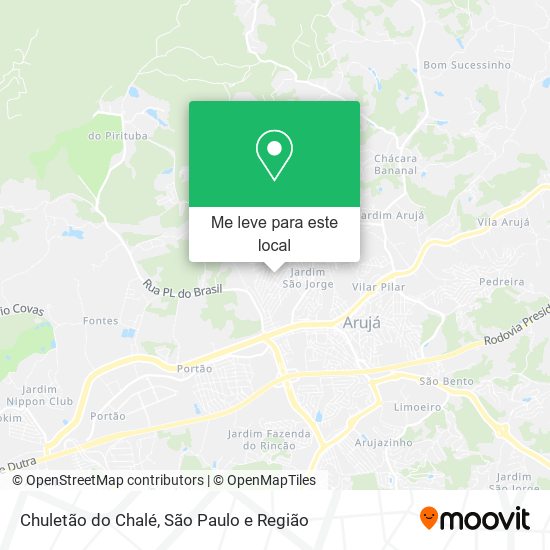 Chuletão do Chalé mapa