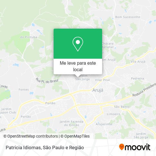 Patricia Idiomas mapa