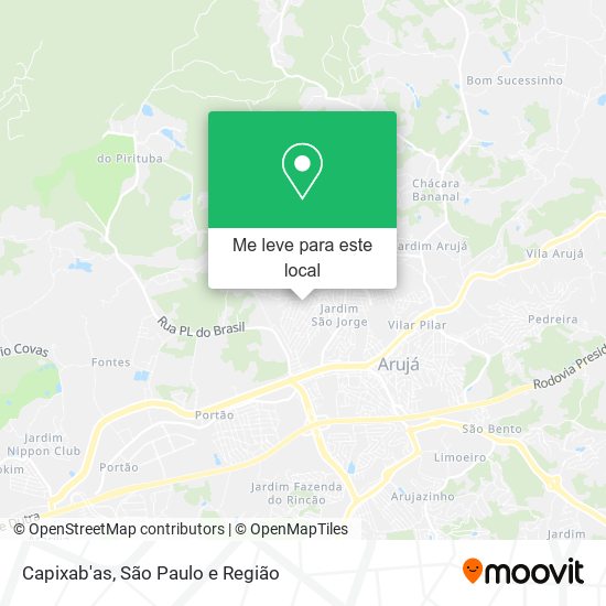 Capixab'as mapa