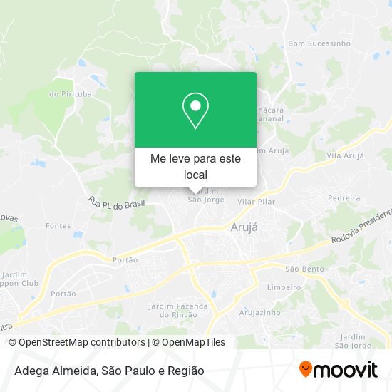 Adega Almeida mapa