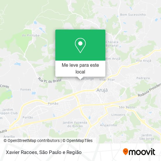 Xavier Racoes mapa