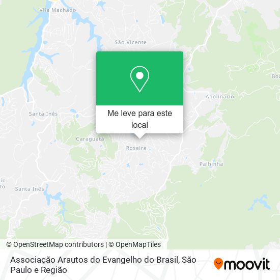 Associação Arautos do Evangelho do Brasil mapa