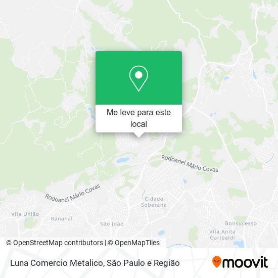Luna Comercio Metalico mapa