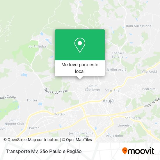 Transporte Mv mapa