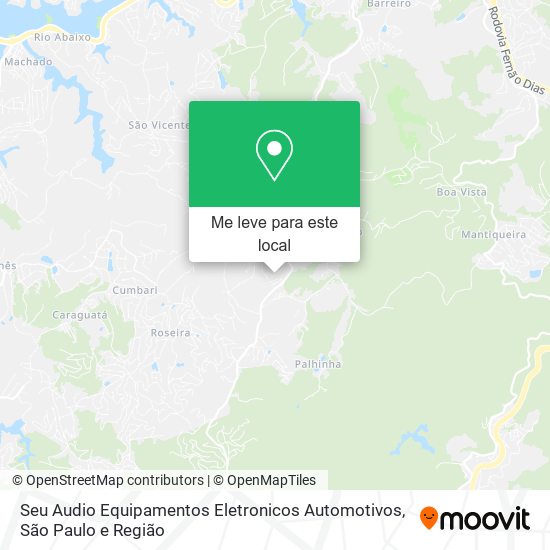 Seu Audio Equipamentos Eletronicos Automotivos mapa