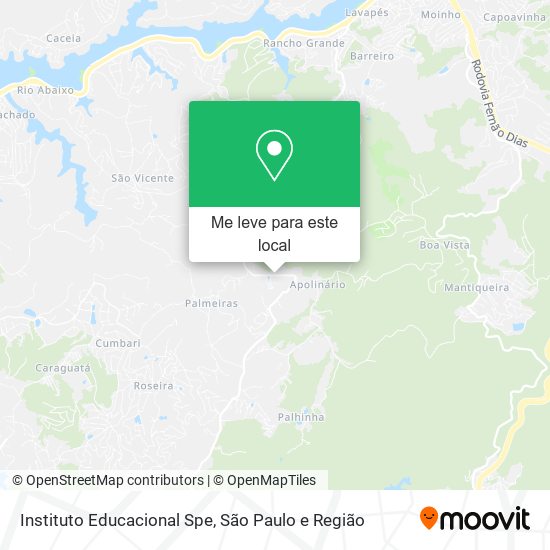 Instituto Educacional Spe mapa