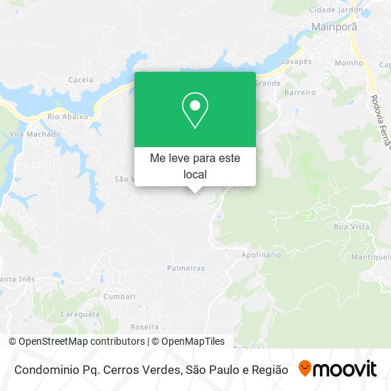 Condominio Pq. Cerros Verdes mapa