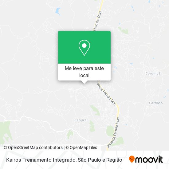 Kairos Treinamento Integrado mapa