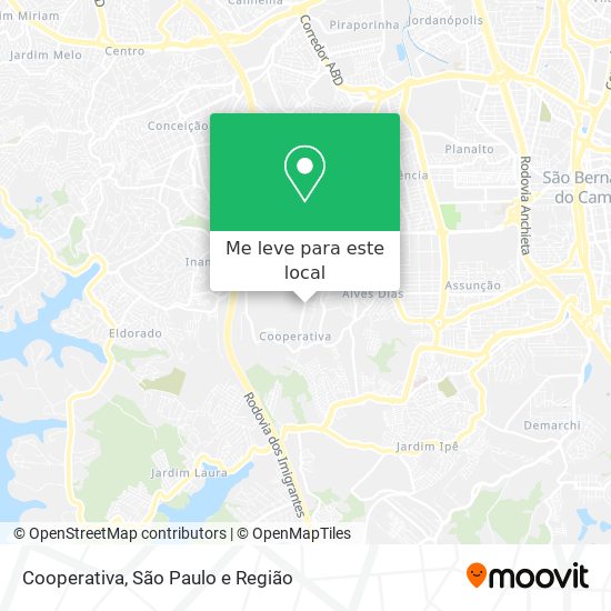 Cooperativa mapa