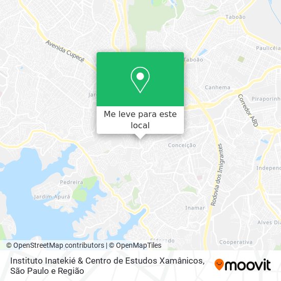 Instituto Inatekié & Centro de Estudos Xamânicos mapa