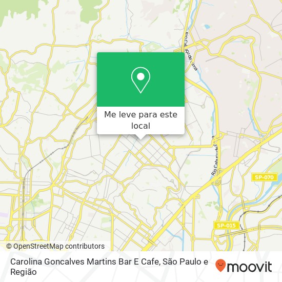 Carolina Goncalves Martins Bar E Cafe mapa