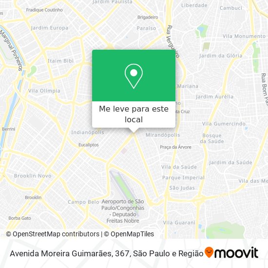Avenida Moreira Guimarães, 367 mapa