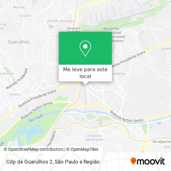 Cdp de Guarulhos 2 mapa