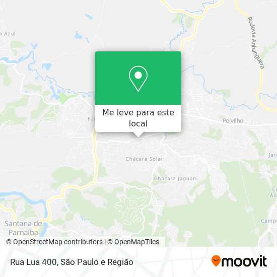 Rua Lua 400 mapa
