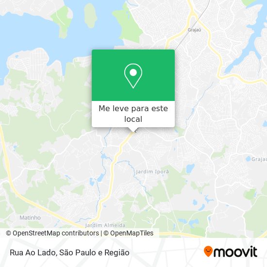 Rua Ao Lado mapa