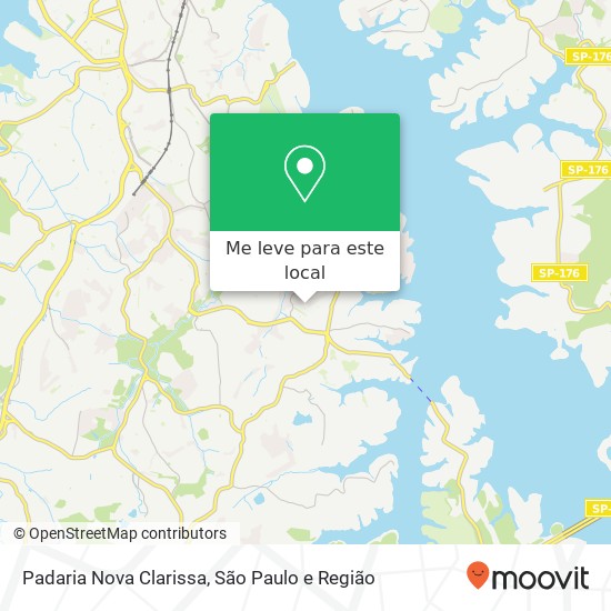 Padaria Nova Clarissa mapa