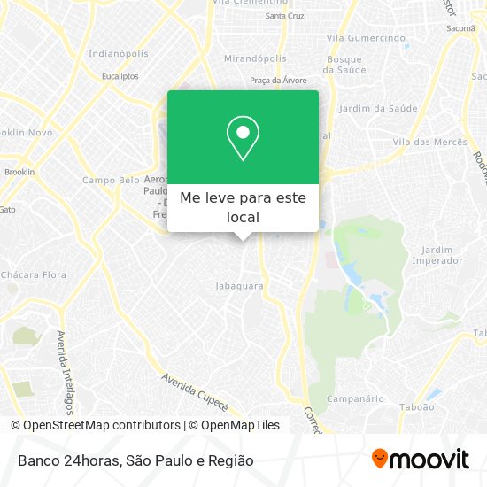 Banco 24horas mapa