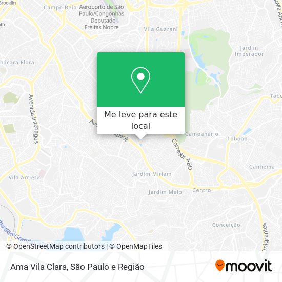 Ama Vila Clara mapa