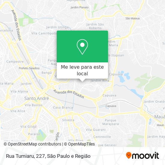 Rua Tumiaru, 227 mapa