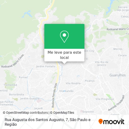 Rua Augusta dos Santos Augusto, 7 mapa