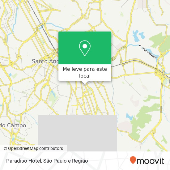 Paradiso Hotel mapa