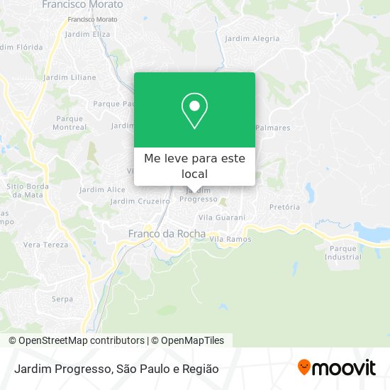 Jardim Progresso mapa