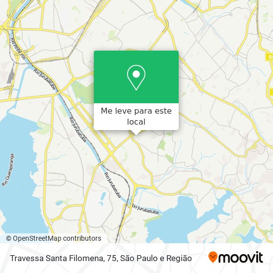 Travessa Santa Filomena, 75 mapa