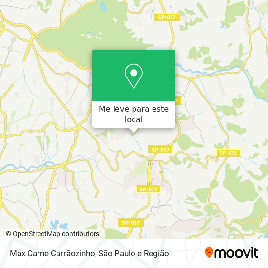 Max Carne Carrãozinho mapa