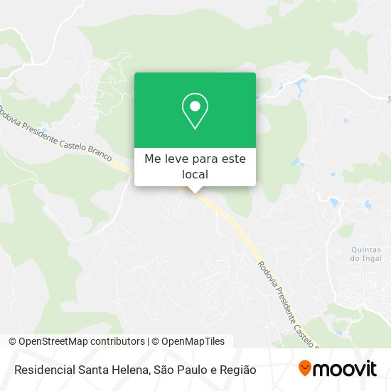 Residencial Santa Helena mapa