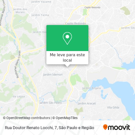 Rua Doutor Renato Locchi, 7 mapa