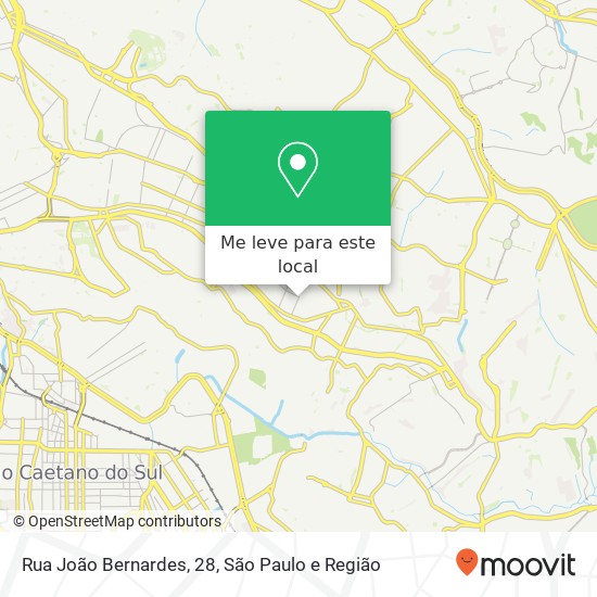 Rua João Bernardes, 28 mapa