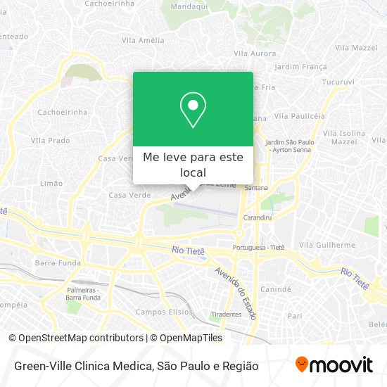 Green-Ville Clinica Medica mapa