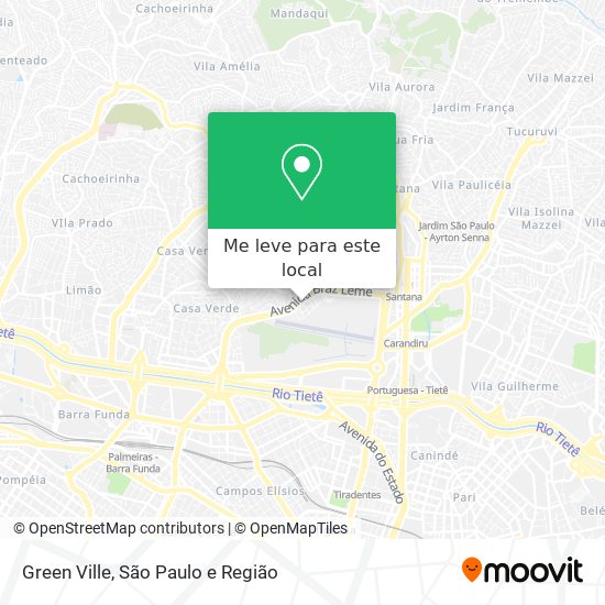 Green Ville mapa