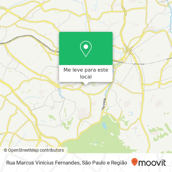 Rua Marcus Vinícius Fernandes mapa