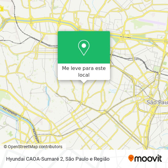 Hyundai CAOA-Sumaré 2 mapa