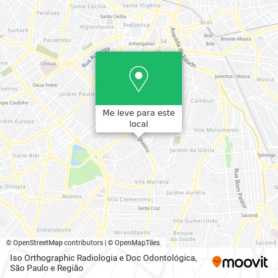 Iso Orthographic Radiologia e Doc Odontológica mapa