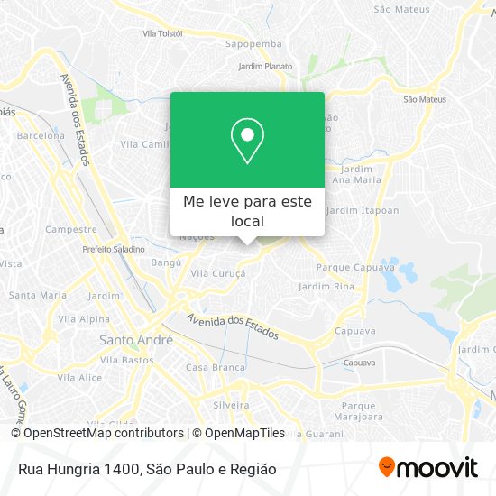 Rua Hungria 1400 mapa