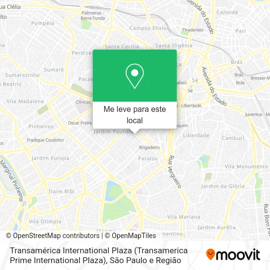 Transamérica International Plaza (Transamerica Prime International Plaza) mapa