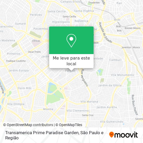 Transamerica Prime Paradise Garden mapa