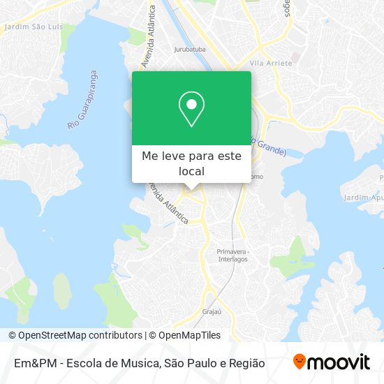 Em&PM - Escola de Musica mapa