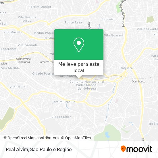 Real Alvim mapa